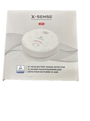 X-Sense Rauchmelder 10 Jahre Batterie, Feuermelder TÜV Rheinland Zertifiziert, R