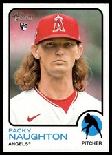 2022 Topps Heritage High Number Packy Naughton Rookie Angels #665