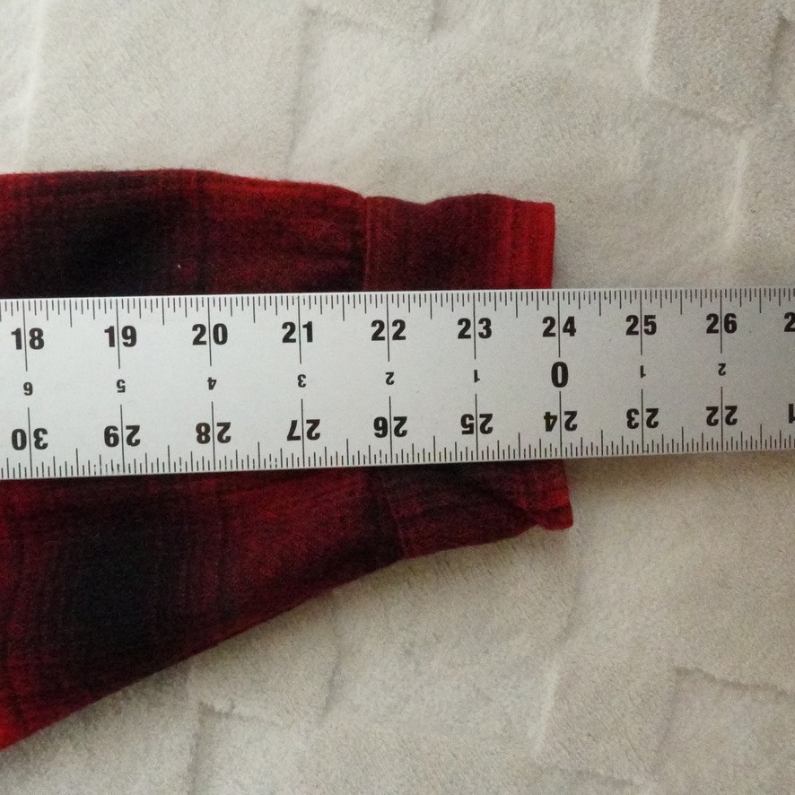 Vintage Pendleton Outdoors Man 100% Wool Flannel Mens L Buffalo Plaid USA Made