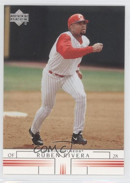2002 Upper Deck Ruben Rivera #438 0b3