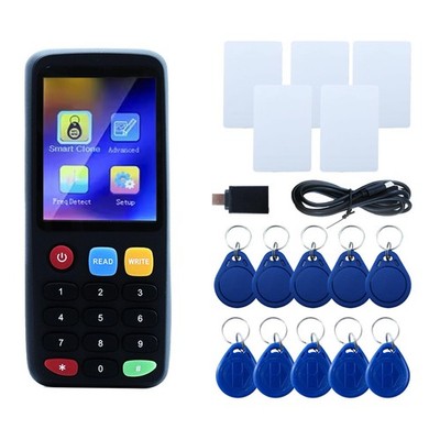 Tqsbeyah X7 RFID Reader Writer (RFID Copier Multi-Frequency Smart Card Reader...