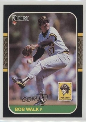 1987 Donruss Bob Walk #203 0j5