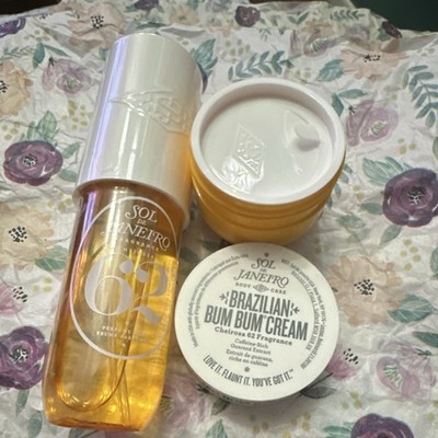 Sol de Janeiro Brazilian Bum Bum Cream 1.7oz & Cheirosa 62 Fragrance Set
