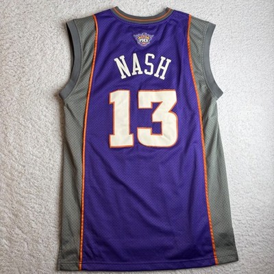 Adidas Steve Nash Phoenix Suns NBA Jersey Purple Mens Medium 13 7993A 07