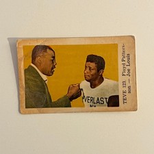 1962 Dutch Gum TEVE Set Floyd Patterson Joe Louis #123