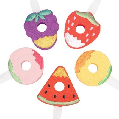 Adult Kids Bath Bombs Cute Fruit-shaped For Hotel & Home Bathtubs Bath Fizzies