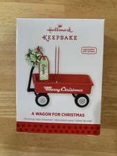 2013 Znak Wagon na Boże Narodzenie Mały czerwony wagon Spersonalizowana ozdoba Nowy