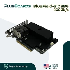 Nvidia Bluefield-3 DPU D3B6 2x Dual 400Gbps NIC PCIe 5.0 x16 NDR InfiniBand 3240