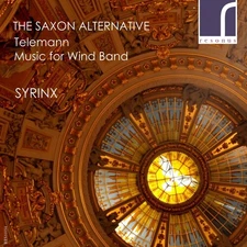 Telemann / Syrinx - Saxon Alternative: Music for Wind Band [New CD] Jewel Case P
