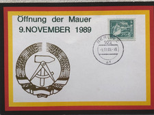 Öffnung der Mauer 9. November 1989
