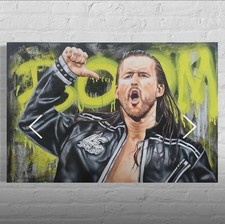 AEW Wrestling Adam COLE BAY BAY Limited Edition Print /300 Dorsey New