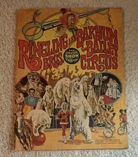 Ringling Bros Barnum & Bailey Circus Programs...