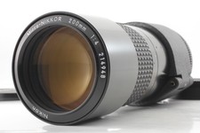 Exc 5 w/ Mount Nikon Ai-s AIS Micro Nikkor 200mm F4 Macro IF MF From JAPAN