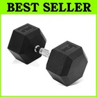 Hex Dumbbell Set 50lb with Alloy Steel Handle