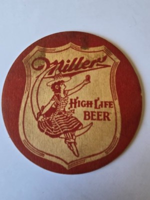 Vintage Miller High Life Beer, Milwaukee, Wisconsin  Beer Coasters Lot - 28