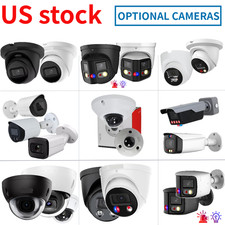 US Stock 4MP 5MP 8MP 12MP IP Camera PTZ Turret Bullet Dome Black  White Lot