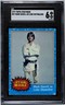 1977 Topps Star Wars #57 Mark Hamill as Luke Skywalker SGC 6