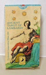 Ancient Tarot Of Lombardy Neoclassical Art Tarot Cards Lo Scarabeo