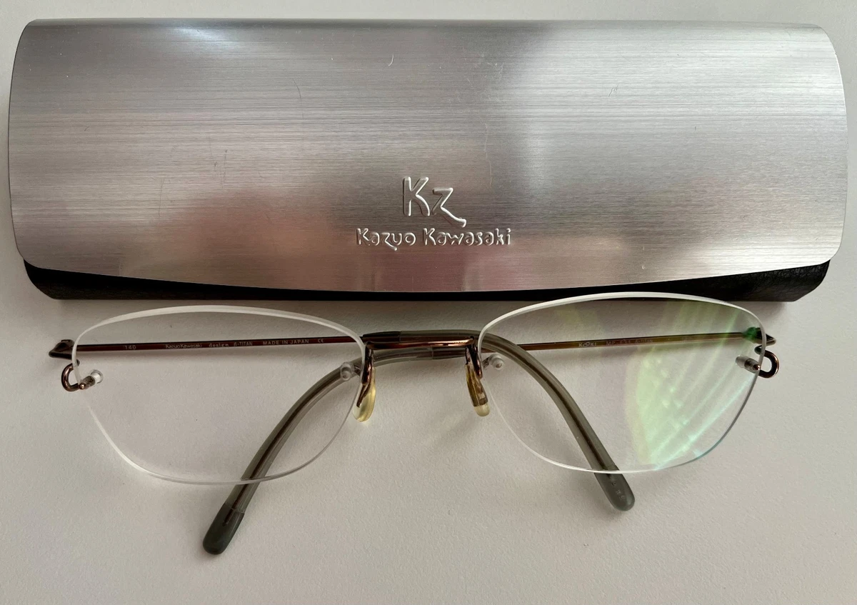 KAZUO KAWASAKI Titanium Eyeglass Frames for sale | eBay
