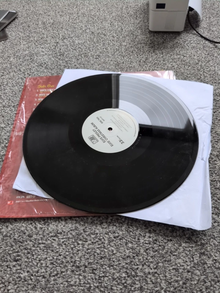 Elvis Christmas Album by Elvis Presley (Vinyl Record 2018) - Image 4 of 4