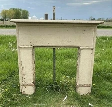 Antique Fireplace Mantel Surround (48.5x45.5) Architectural Salvage, Rustic A141