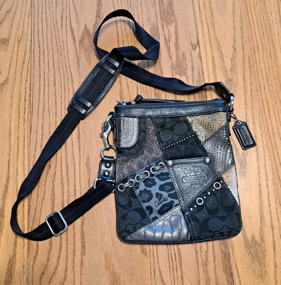 Coach Patchwork Animal Print Crossbody Bags & Handbags for Women