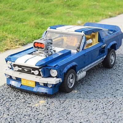 Bausteine MOC Ford Mustang Sport Rennwagen BRIC 1471 Teile schnelle UK Lieferung