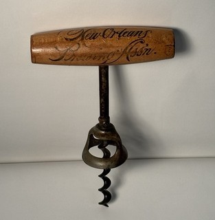 New Orleans Brewing Corkscrew Bottle Opener Pre Prohibition Louisiana Jax