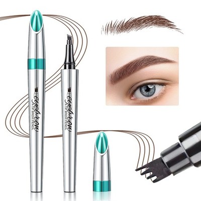 Reddish Brown Eyebrow Pen Natural Looking Waterproof Multi Function Microblading