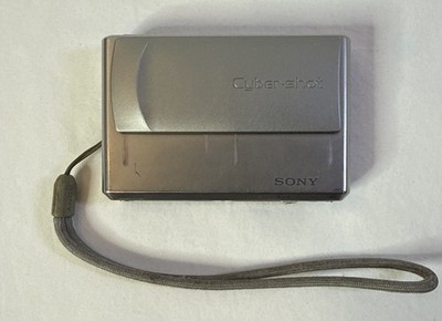 Sony Cyber-shot DSC-T1 Digital Camera - Black Screen, For Parts / Repair