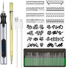 Rechargeable Cordless Electric Micro Engraver Pen Mini DIY Engraving Tool Kit fo