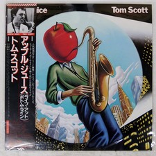TOM SCOTT APPLE JUICE CBS/SONY 25AP2101 Japan OBI VINYL LP