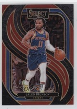 2024-25 Panini Select Premier Level Red Prizm 98/199 Jalen Brunson #151