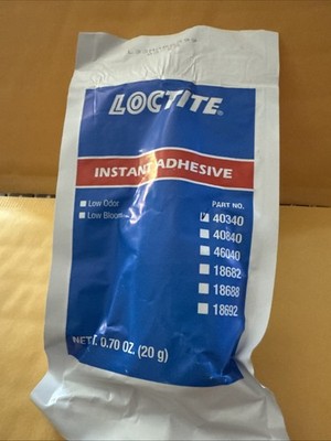 New Genuine Loctite 40340 Instant Adhesive 20g 403 Brand 03/2025