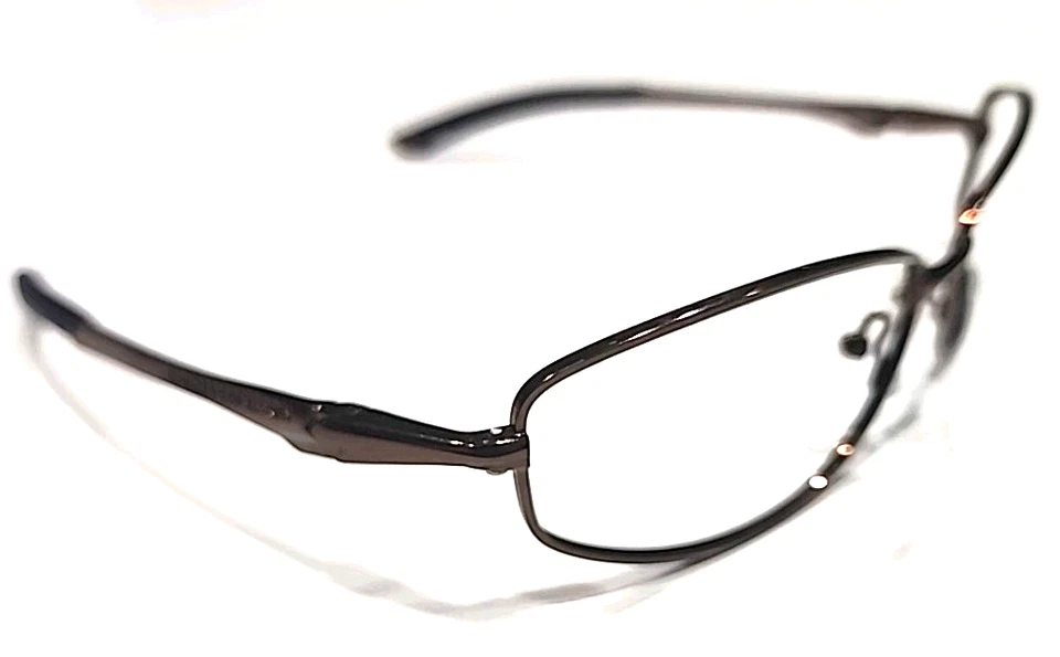 Harley Davidson HDX816 Brown Metal Rectangle Sunglasses Frame 59-16 120 - Image 3 of 4