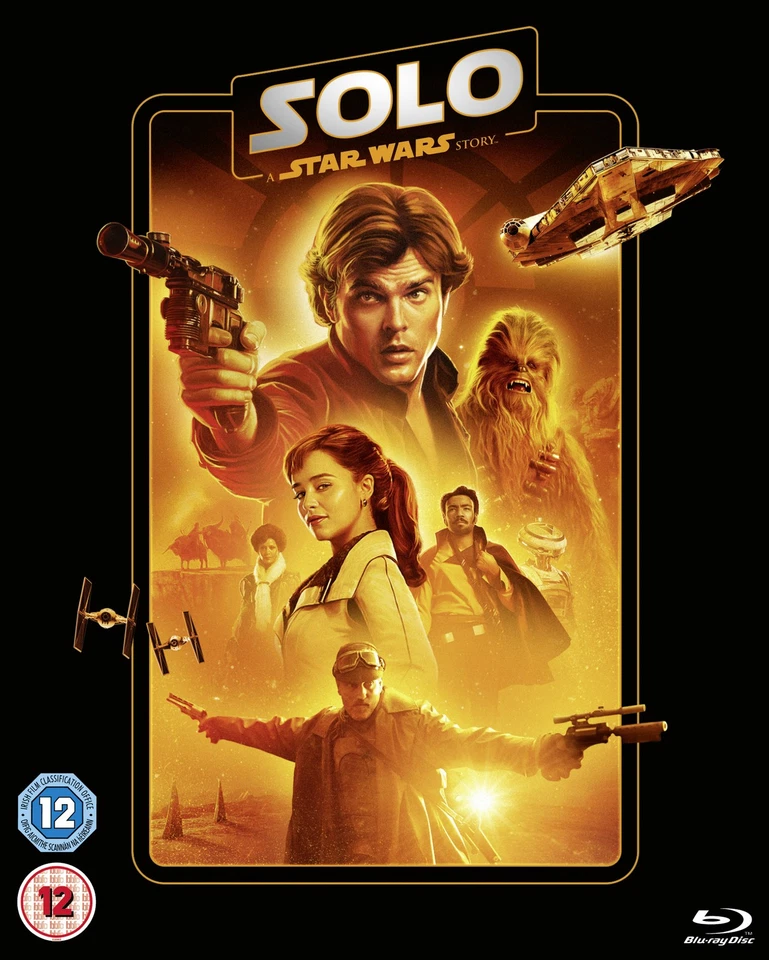 Solo - A Star Wars Story (Blu-ray) Alden Ehrenreich Donald Glover Emilia Clarke - Photo 1/2