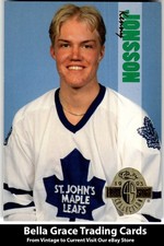 1993 Classic Four Sport Kenny Jonsson #195 St. John's Maple Leafs NHL Hockey