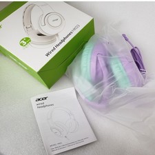 Acer HK03 Kids Wired Over-Ear Headphones   White