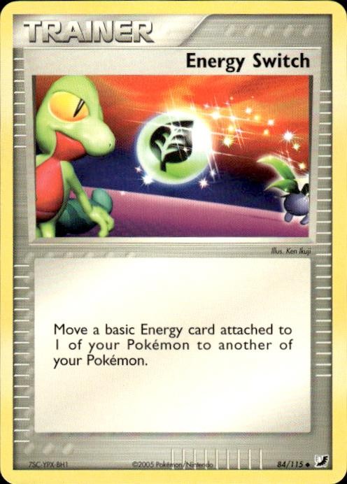 Pokemon Energy Switch Unseen Forces 84/115 Light Play LP+ or Better
