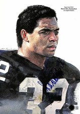 Marcus Allen Signed Super Bowl XVIII Raiders Magazine Photo