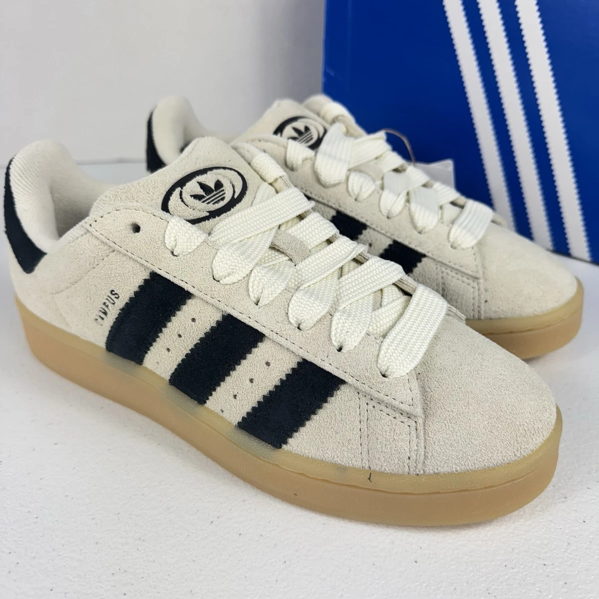 adidas gazelle silver green womens Adidas Campus 00s Black crewwht JQ8354 – Sneaker Junkies main image 0