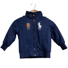 Polo by Ralph Lauren Big Pony Padded Jacket, Kids' Size 2/2T, Navy Kids USED