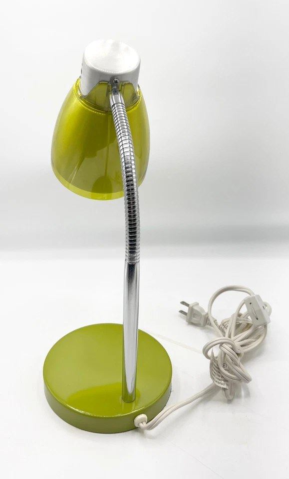 Funky, Juicy Lime Green Flexible Gooseneck Desk & Task Lamp - Image 3 of 4