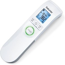 Beurer Bluetooth Non-Contact Thermometer, Forehead, Object, Room Temperature,...