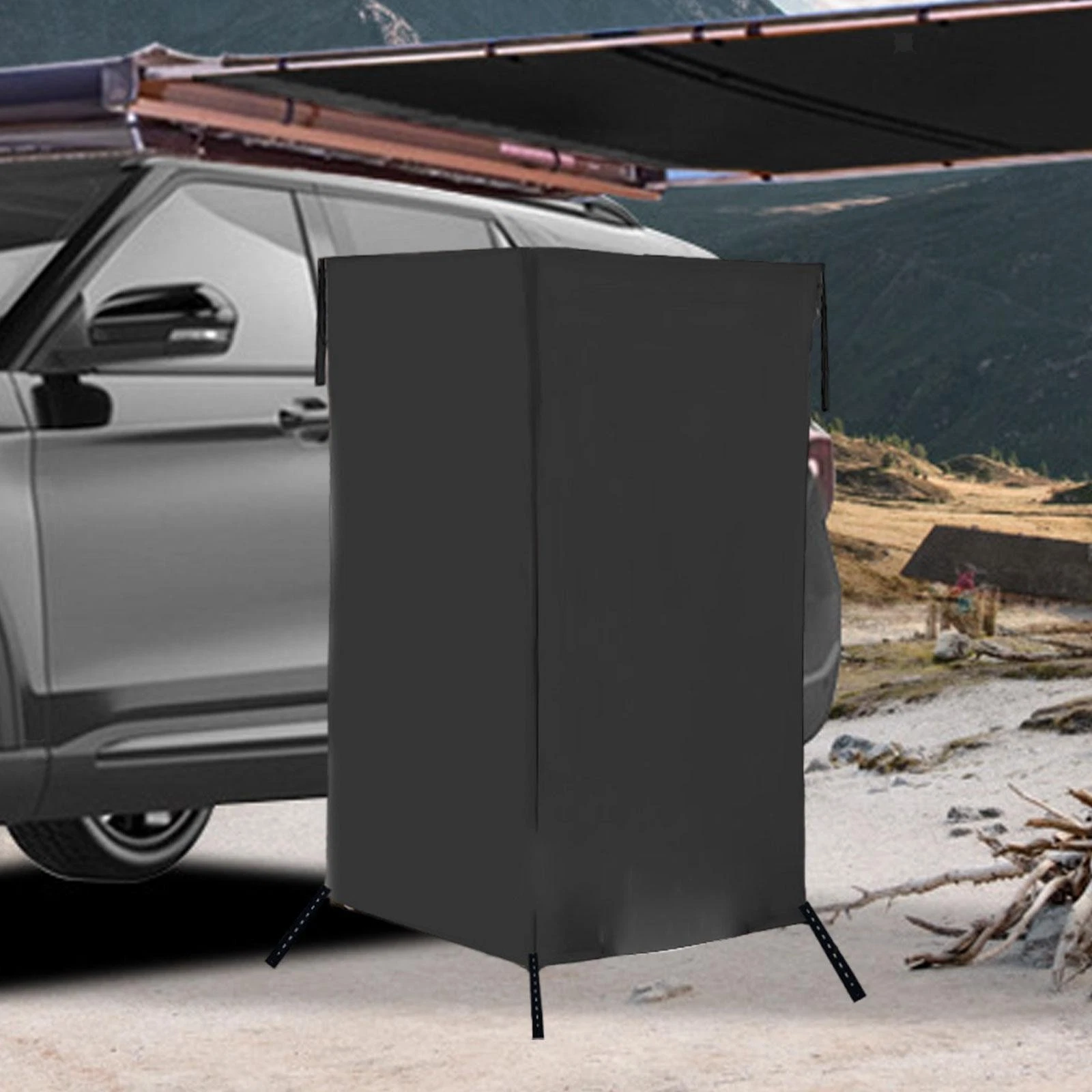 Vehicle Side Shower Tent Privacy Shelter Durability Accessories Practical Easy