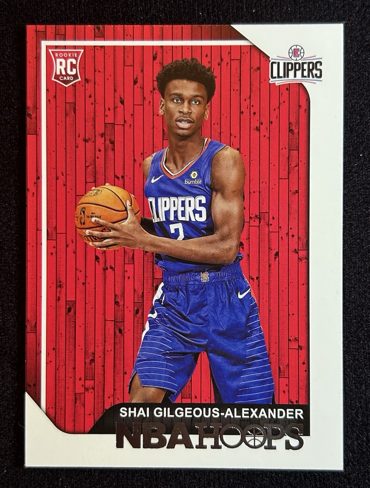 Shai Gilgeous-Alexander 2018-19 NBA Hoops #262 Rookie Card