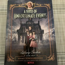 A Series of Unfortunate Events 1-4 Netflix Box Set