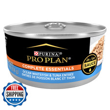 Purina Pro Plan Wet Cat Food, Complete Essentials Ocean Whitefish & Tuna Entree