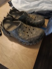 Zueco Crocs Clásico Realtree Camuflaje Para Hombre TALLA 13 Usado Camuflaje