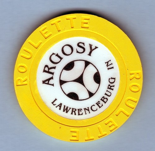 Riverboat: Argosy Roulette Table Ball Yellow; Lawrenceburg, Indiana - Picture 2 of 2